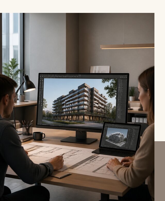 3D визуализация архитектуры и объектов строительства в Оренбурге