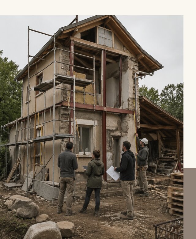 Реконструкция загородного дома под ключ в Оренбурге от бюро