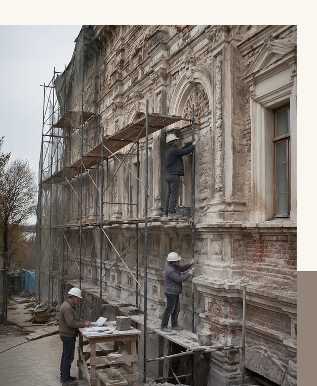 Реставрация объектов культурного наследия под ключ в Оренбурге